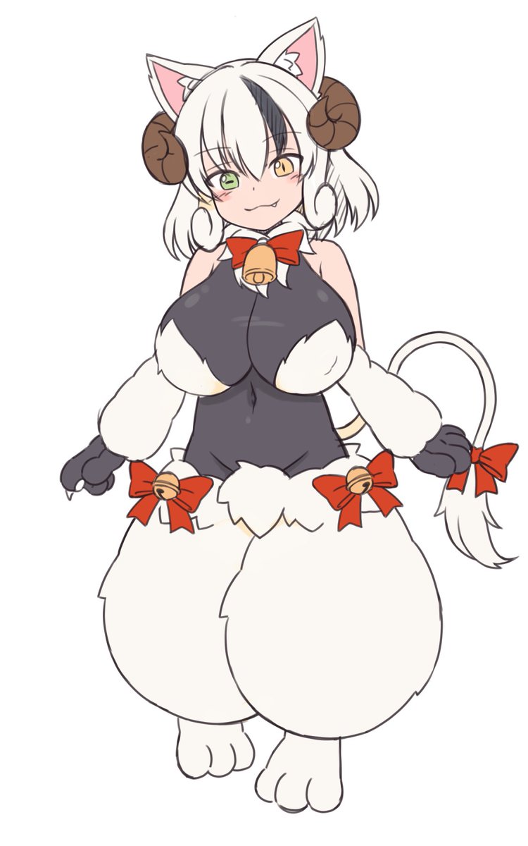 coral_sky0826's tweet photo. キマイラちゃんラクガキです https://t.co/YZXRfEkCEe