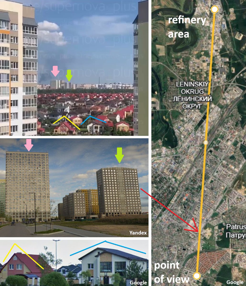blinzka's tweet photo. @NOELreports Location video point of view: Tyumen (Тюмень),  Tyumen Oblast, Russia near 57.11497, 65.50036 https://t.co/MQSy7V19i9 #geoconfirmed @GeoConfirmed 
Smoke rises from the direction of the oil refinery in Tyumen after a reported Ukrainian drone attack. https://t.co/ylRUsH0drC