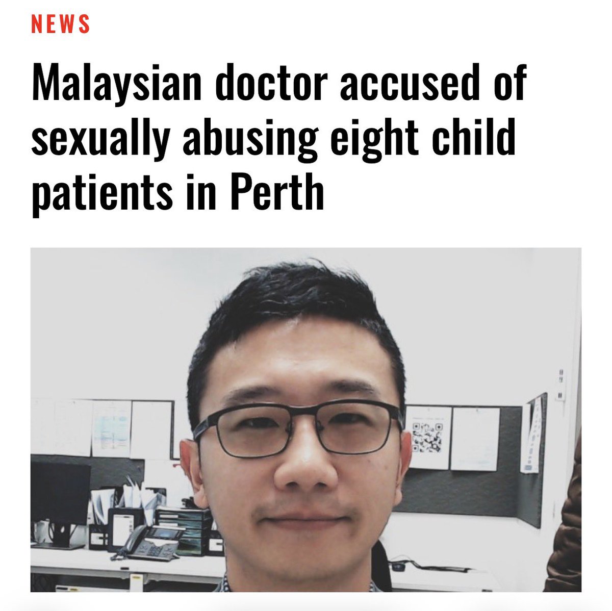 TruthFairy131's tweet photo. C’mon, enough is enough 😡

Malaysia’s Muslim population is approximately 22.4 million, making up 65% of the population.

STOP all Islamic immigration.

Kids &amp; women aren’t even safe going to the dr now in Australia. This is becoming too common 🤨 https://t.co/zDis7P12N5