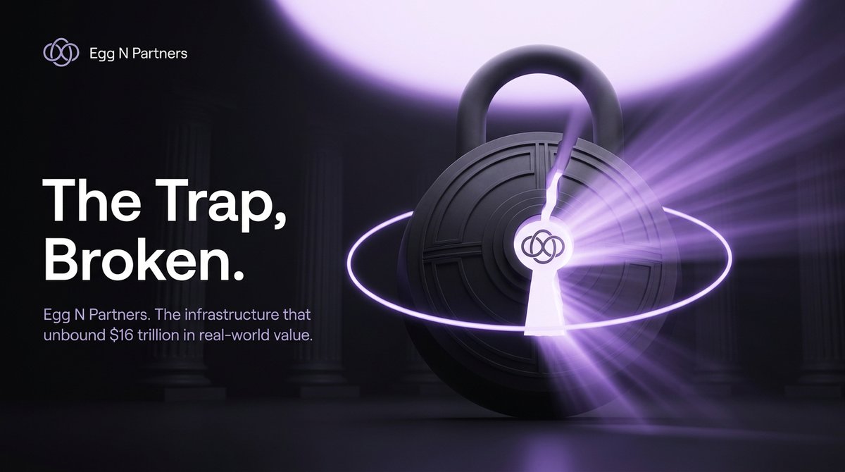 EggNPartners's tweet photo. The $16 trillion liquidity trap isn't a market problem. It's a systems problem.

Multi-year lock-ups. Platforms capturing 99% of value. Predatory bots draining a $600B scalping market.

Egg N Partners broke the trap by redesigning the infrastructure underneath it. https://t.co/YBSbin2Dkq