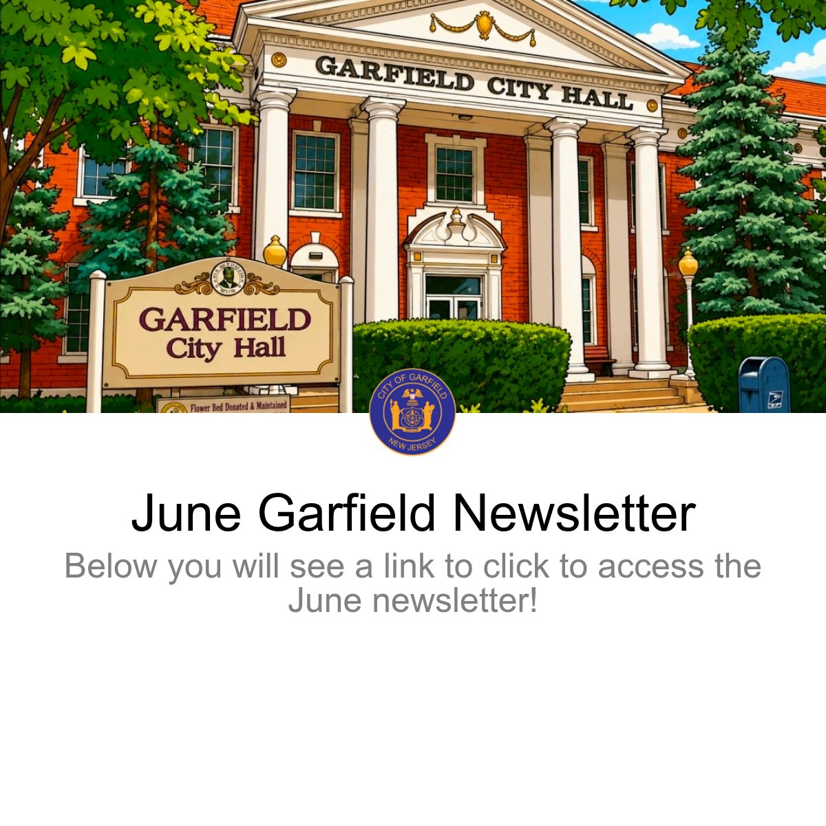 CityofGarfield's tweet photo. June Garfield Newsletter

Below you will see a link to click to access the June newsletter! CLICK HERE TO ACCESS JUNE NEWSLETTER

See full article: https://t.co/LnxjJu1DKO https://t.co/cQqYCLRK1k