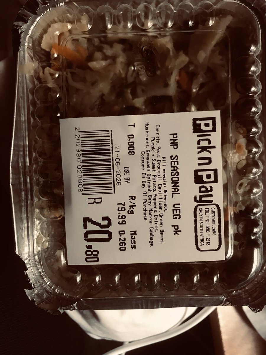 silk_opulence's tweet photo. @PicknPay I’m pretty sure that you are supposed to do better. Are you serving food or salt? I bought lunch several times from Cycad and each time, it’s salty. Today was my worst, not happy https://t.co/iL5nlZJ6M9
