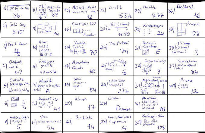 yineyaptisovunu's tweet photo. matematik cevaplarıymış meraklısına #tyt2026 #yks2026 https://t.co/fC9ElzpW9e