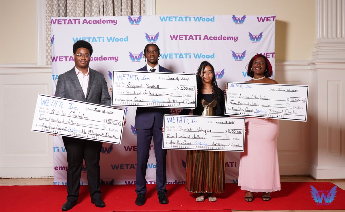 Wetati's tweet photo. The wait is over! Tonight is the night we celebrate and award seed money to the newest Annual WETATi Academy National Dureke Business iDEA Pitch Competition 2025-2026 SY 1st, 2nd &amp; 3rd place winners 

We are thrilled to welcome you to our 14th Annual Scholarship &amp; Awards Gala. https://t.co/iFZLkV8Cxw