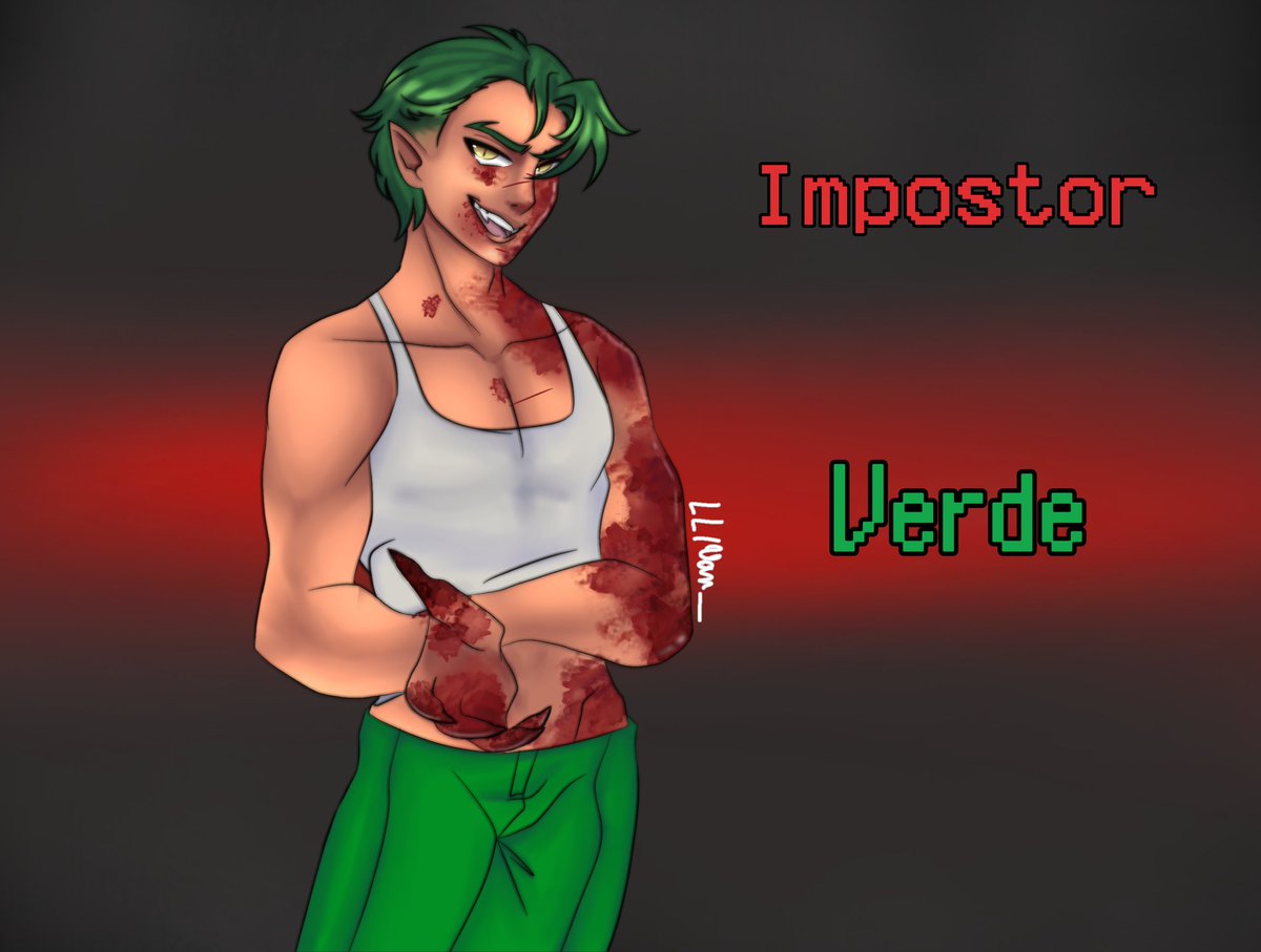 WriterKyle0's tweet photo. Humanizando os Among us da série em Collab!
Este é nossa versão do Verde e de Roxo!

#amongus #show #verde #roxo https://t.co/32bfubTDEN