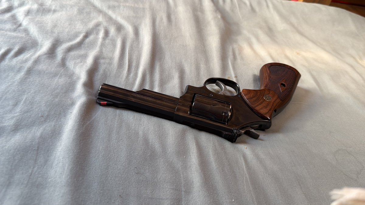 BILGERVTI's tweet photo. Girls be “bedrotting” but ain’t got the .357 combat magnum whispering at them like the green goblin mask 24/7 https://t.co/u3FKJf1JFo