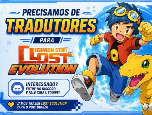 tio_sora's tweet photo. 📢 Procuramos tradutores para Digimon Story: Lost Evolution!

Enquanto seguimos com Appmon (3DS), buscamos voluntários para iniciar o projeto.

Se você tem inglês/japonês básico e vontade de ajudar, entre em contato.

🇧🇷🤝 Toda ajuda faz diferença.

https://t.co/LeSAP23u37 https://t.co/XTuEb9BVyP