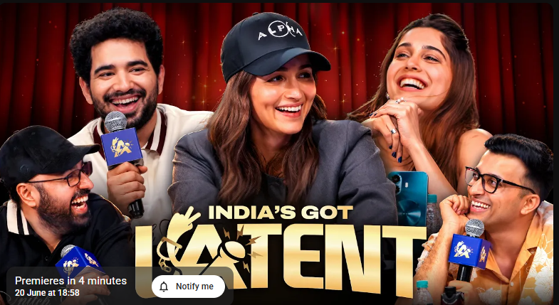 imAbhishek9596's tweet photo. New season of India’s Got Latent S2 dropping tonight!🔥Live at 6:58 PM 📷
Kaun kaun dekh raha hai? Btw, anyone in my timeline watched S1?
#IndiasGotLatent #IGL2 #samayraina https://t.co/Mb9OxpJhug