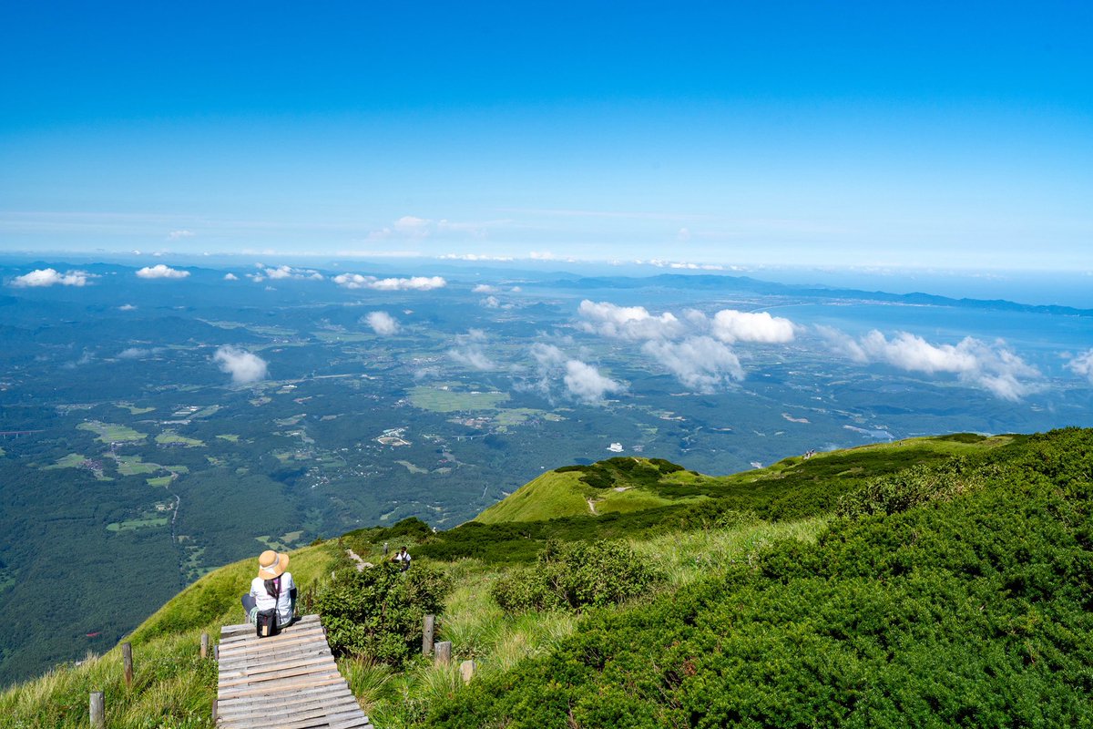 my_roadshow's tweet photo. Tottori is good. Daisen is big!! https://t.co/1h6LXhI0CQ