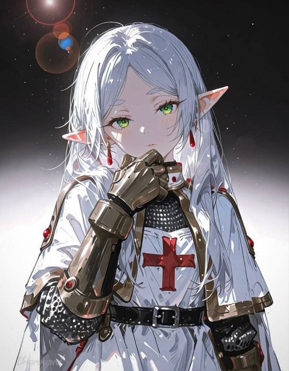 basedkletus's tweet photo. Frieren would end all you demon worshippers https://t.co/D57URERhv7