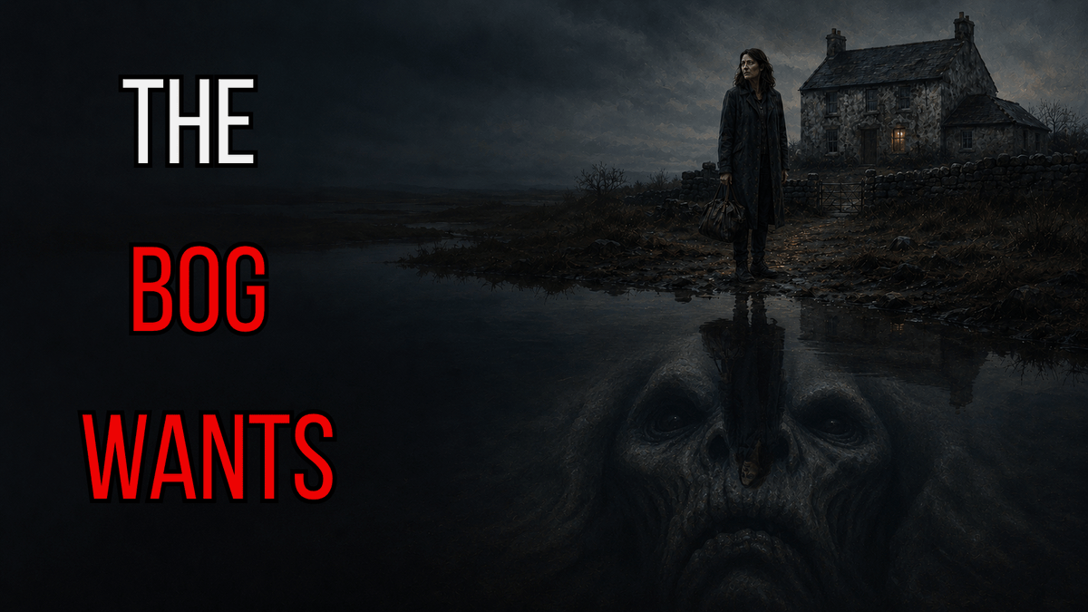 HorrorLexicon's tweet photo. Brigid came home after eleven years. The house was still there. The bog was still hungry. Full story here -> https://t.co/TYqbDdiDiP

#FolkHorror #HorrorStories #CreepyStories https://t.co/oskP8nBnr3