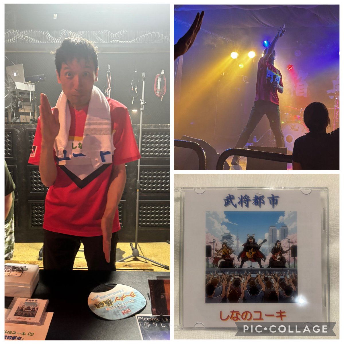 abe_the's tweet photo. 奇跡的にカエル祭りの日程で推しのLIVE✨楽しかった〜また今度
#しなのユーキ
#サインありがとうございます https://t.co/MHov6cx5Ow