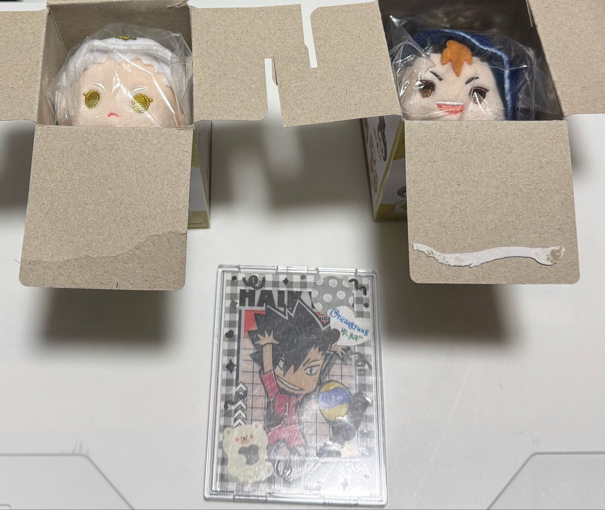 nezugyuu8's tweet photo. 【交換、譲渡】ハイキュー もちもちマスコット vol.7

譲⇒星海、西谷

求⇒黒尾、vol.7 及川または定価＋送料

交換、譲渡の優先はないです。
検索からでもご連絡お待ちしております。 https://t.co/zax2GeAN6Q