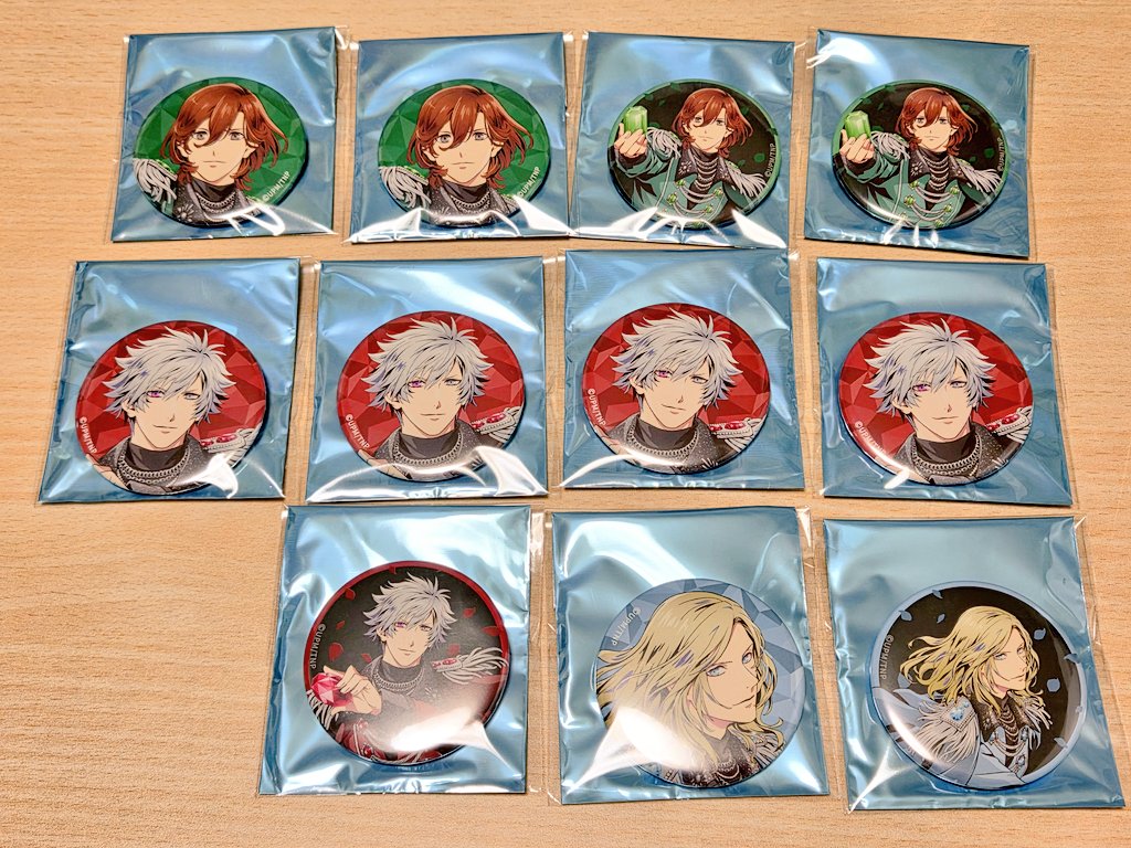 kuruai69s's tweet photo. 【譲渡交換】うたプリ カルライ ENDLESS JEWELS 千葉物販

«譲» 画像参照
嶺二 蘭丸 カミュ

①パス風カード
②ステッカー
③缶バッジ
④ミニクリアファイル
⑤クリアカード
⑥ポートレート
⑦特典ラバーバンド
蘭丸2 藍 カミュ2

«求»
藍 定価
①②⑦神戸 藍
③Aの顔寄りのもの

#nachi譲渡物 https://t.co/j8XvW96TwA