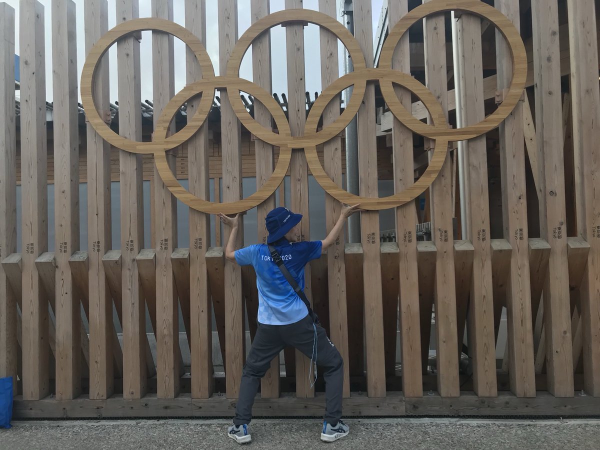 kaccheru's tweet photo. 懐かしいな　東京Olympic から5年？
#選手村　そばで https://t.co/g0NF8JUpEm