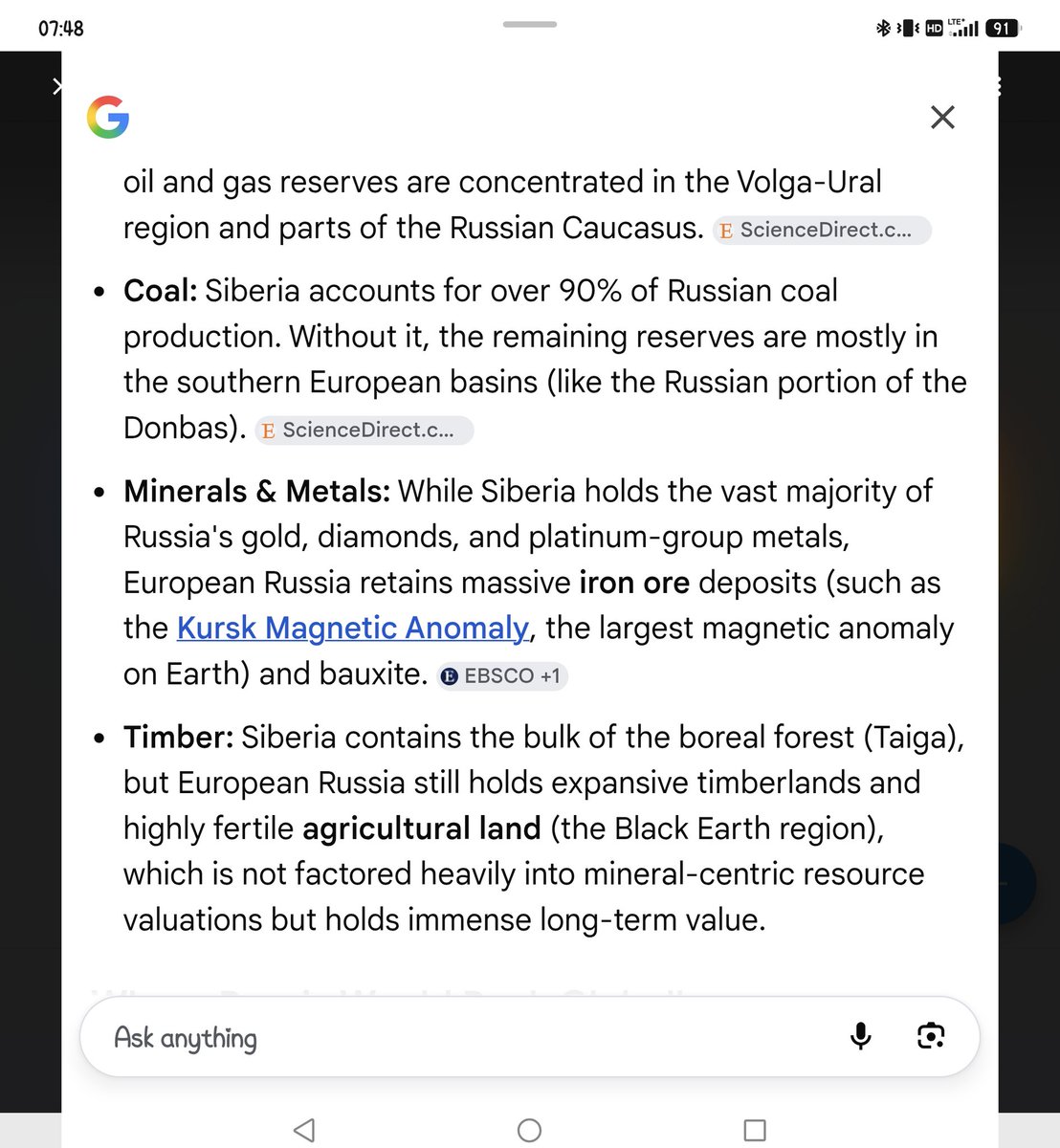 Jason571059488's tweet photo. @ivan_8848 However, Siberia is tired of  wing controlled by Putin. Russia itself has much less wealth. And hopefully when Ukraine kicks them out, Siberia will take control of its state and break away from Russia, leaving them in the cold where they belong. https://t.co/Y4V3VDAdIi