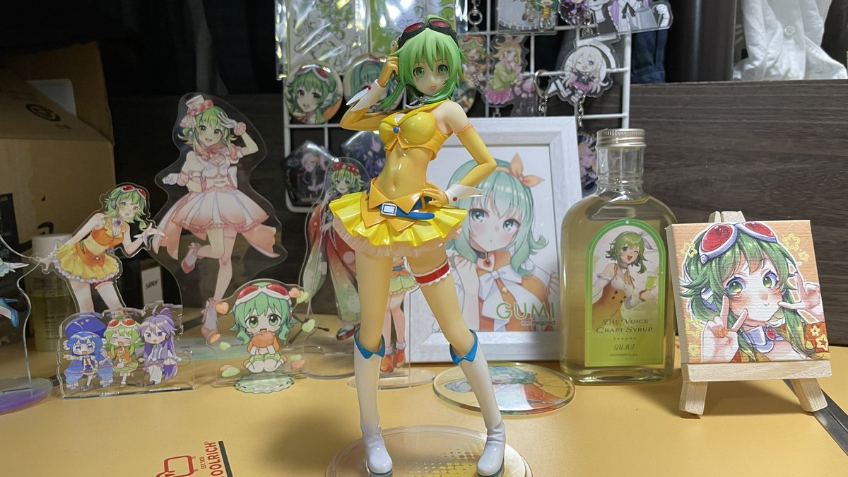 ヤバいフィギュアを手に入れた！ ままま式GUMI！ GUMIのフィギュア 
