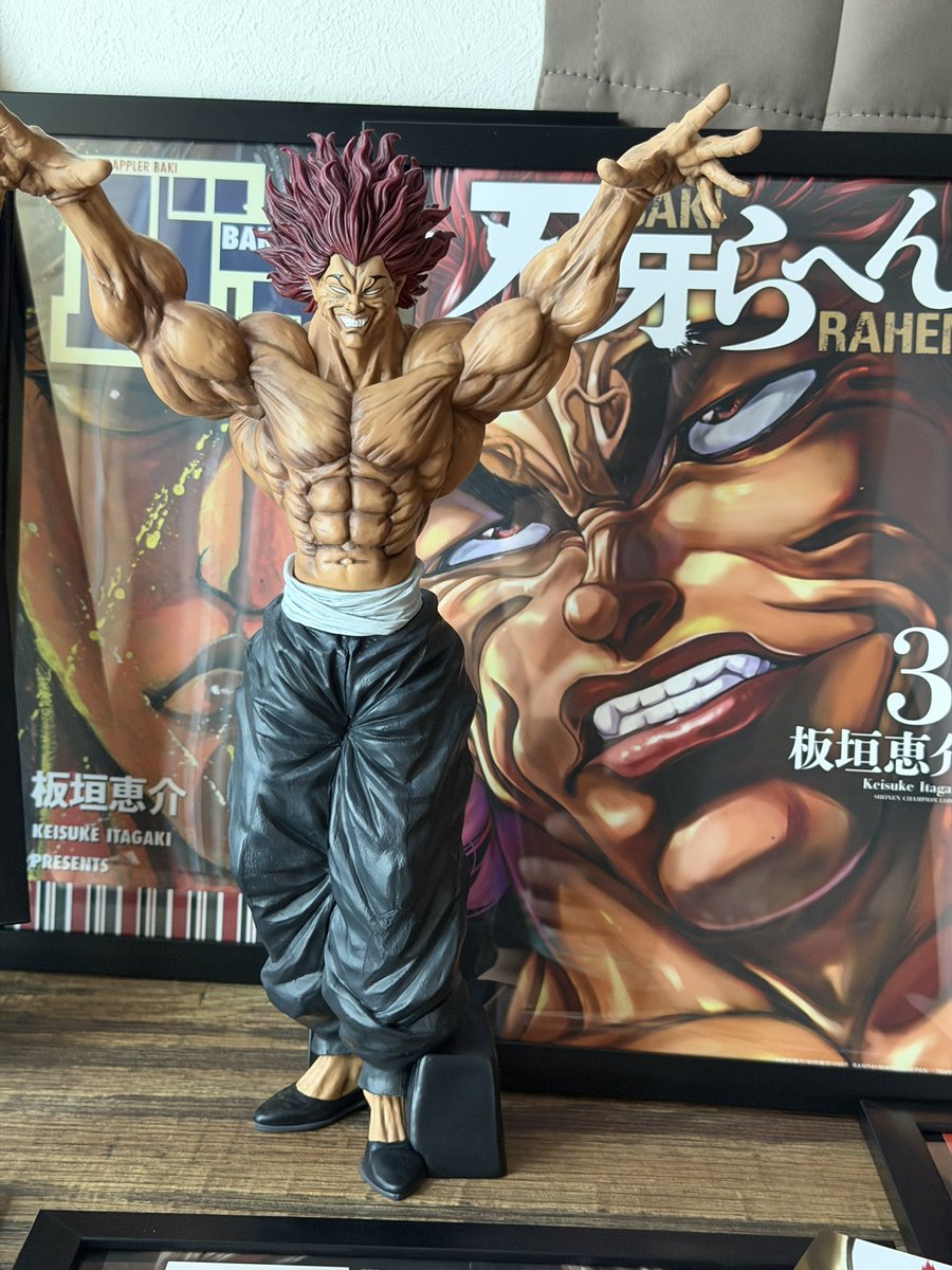 刃牙ポスターコレクションッッ‼︎ 31.37巻狙いで回しましたが、結局
