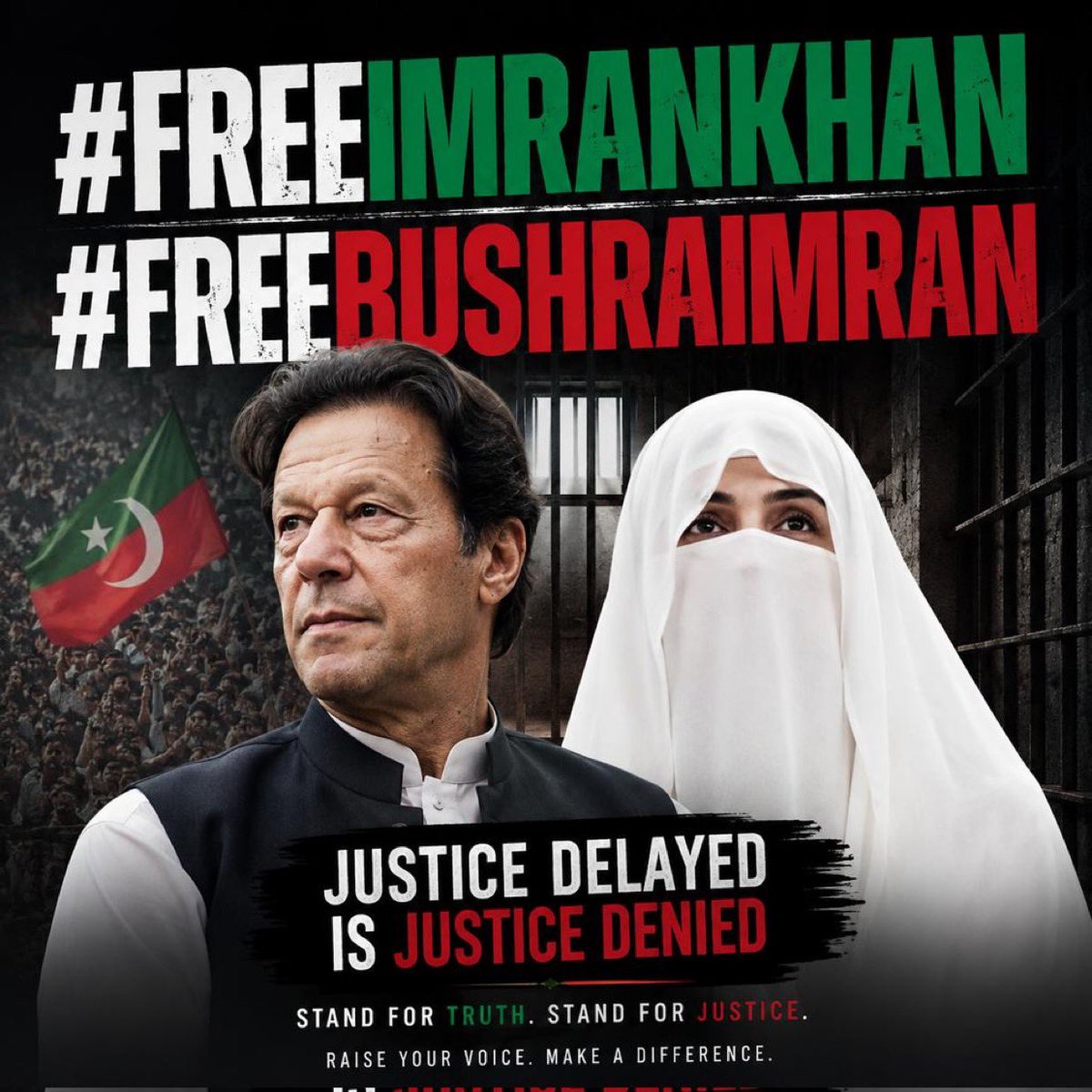 noshigilani's tweet photo. #FreeImranKhan
#FreeBushraImran https://t.co/GTWsGHxR4Z