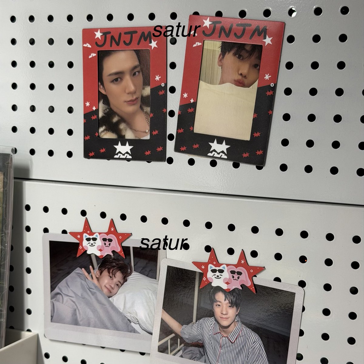 jjdouble_hc's tweet photo. กอวเราทำเสร็จแล้ว น้องเป็นเฟรมแม่เหล็ก กับดาวจิ๋ว 2J ติดตู้เย็นได้ https://t.co/hrs3tnsBiW