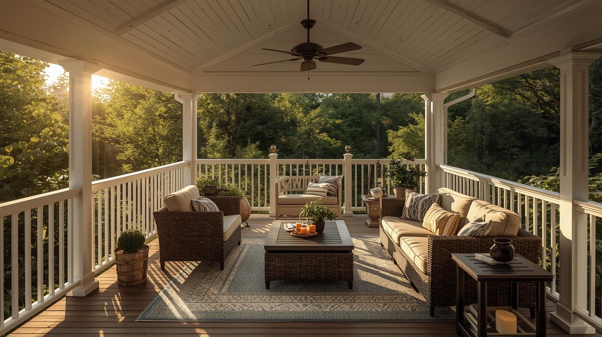 REMichelleT's tweet photo. Make your outdoor space just as cozy as indoors! Discover 25 inspiring covered deck ideas perfect for every style. 🌿✨

#DeckGoals #OutdoorLiving #CoveredDeck #DeckInspo #DesignIdeas
 https://t.co/956hpNIWsf https://t.co/TXgq9K5cZ3