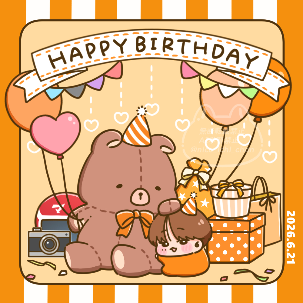 nico_ichi_chan's tweet photo. こーじくんお誕生日おめでとう🧡🥳🎉✨
#向井康二誕生祭
#向井康二誕生祭2026 https://t.co/Z4FLiNuj0f