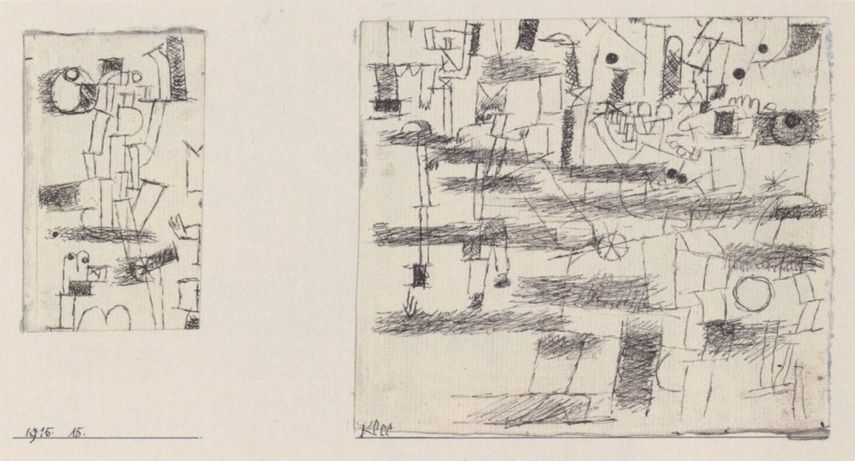 パウル・クレー （Paul Klee、1879-1940） 『沈む世界を霧が覆う