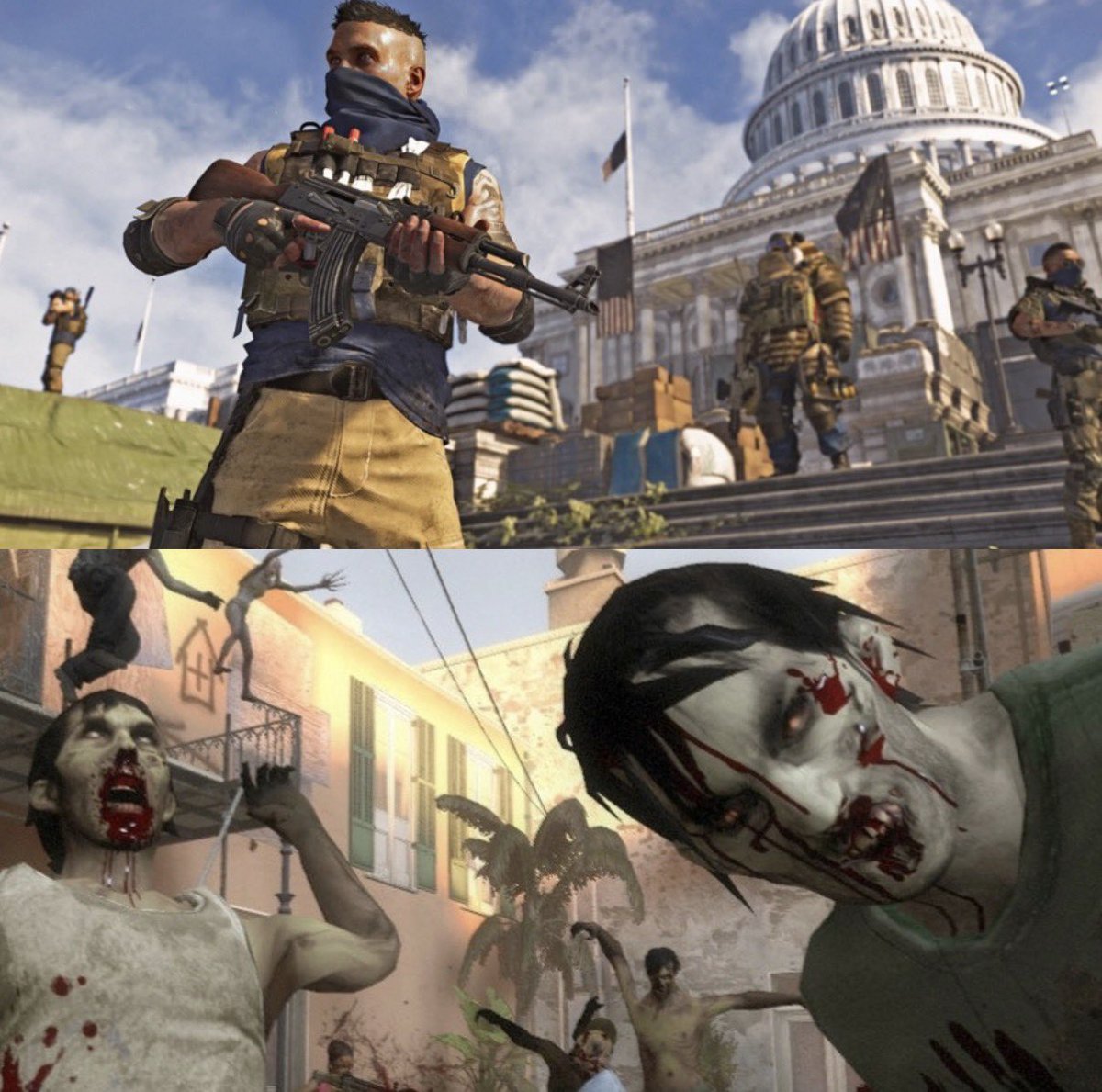 comics_studio's tweet photo. The Division needs a zombies alternate timeline! 

Who agrees? 
  
make it happen! @UbiMassive 

#TheDivision2 #TheDivision #gaming https://t.co/O1lry7o6Z0
