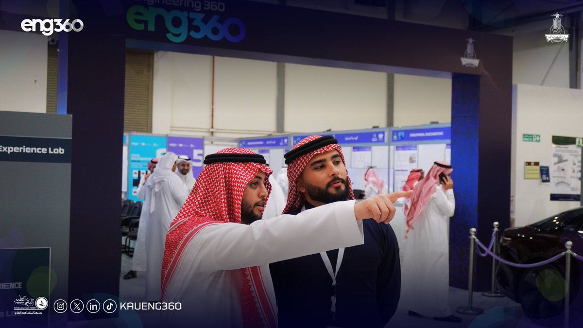 KauEng360's tweet photo. بين نظرات الفضول، وابتسامات الإعجاب، وأحاديث الشغف… روت وجوه الحضور قصة المعرض كما هي؛ تجربة نابضة بالحياة، صنعتها لحظات عفوية لا تُنسى✨

#ابداع_بزاوية_٣٦٠
#Engineering360_2026
#جامعة_الملك_عبدالعزيز https://t.co/3E8UfvRaaX