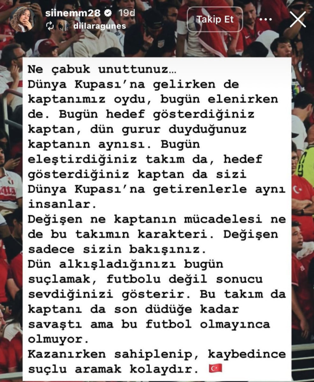 Hakan Çalhanoğlu'nun Eşinden Milli Takım Eleştirilerine Sert Tepki