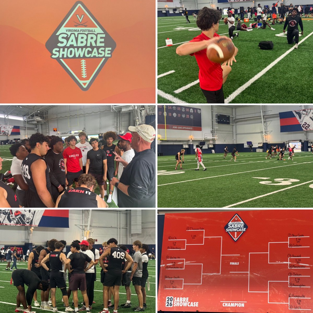 CoachCrumpVA's tweet photo. Thanks to @UVAFootball for hosting today’s Sabre Showcase. It was a great experience for our team with excellent competition on the field. #OTOS https://t.co/JRl5O5E5xM