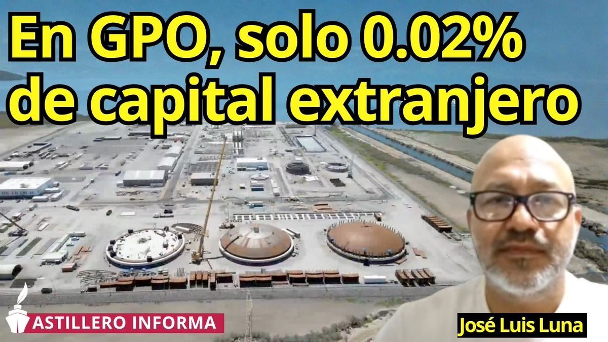 julioastillero's tweet photo. 🚢 #PonteAlCorriente  | Planta de amoniaco en Ohuira se anunció como inversión extranjera, pero ahora se sabe que no es así

Información completa: https://t.co/YfYZymJK7J https://t.co/QQKYHHswMl