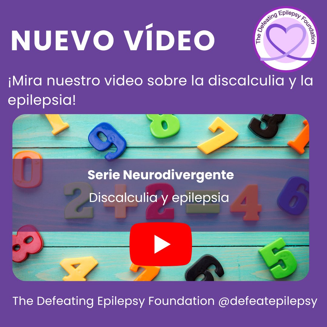 defeatepilepsy's tweet photo. ¡Echa un vistazo a nuestro video sobre la discalculia y la epilepsia! ¡Como nuestros videos y suscríbete a nuestro canal de YouTube hoy!
Enlace a YouTube: https://t.co/O5pvPa1wZS
#DyscalculiaAwareness #Dyscalculia #Neurodiversity #LearningDisabilities #DisabilityAwareness https://t.co/Ylg57XHsJl