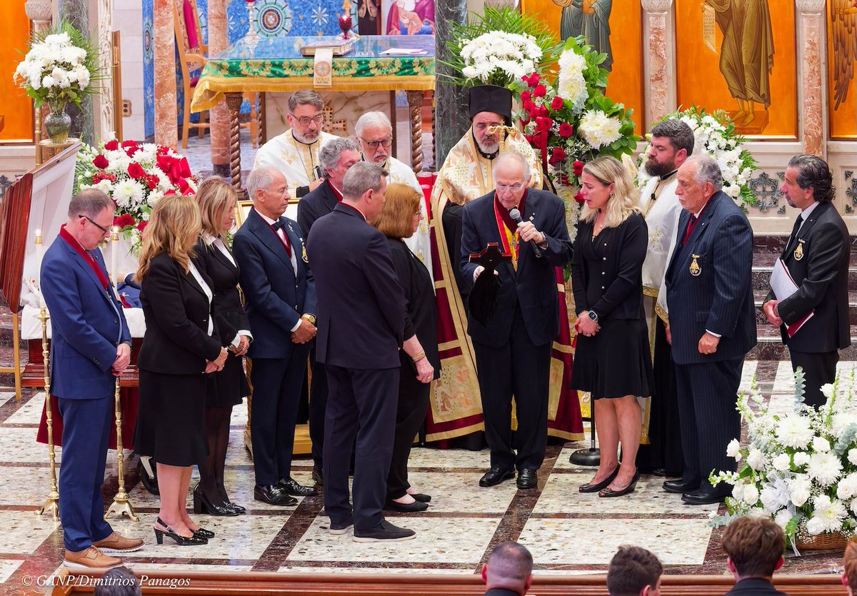 OrderStAndrew's tweet photo. In his eulogy for Archon John V. Kassimatis on June 19, Archon Commander Dr. Anthony J. Limberakis stated: “To understand Archon John, you need only understand two words,” diakonia (service) and martyria (witness), as "he spent his whole life living them.” https://t.co/3uG0ktfiqj https://t.co/v4PW3VXvWw