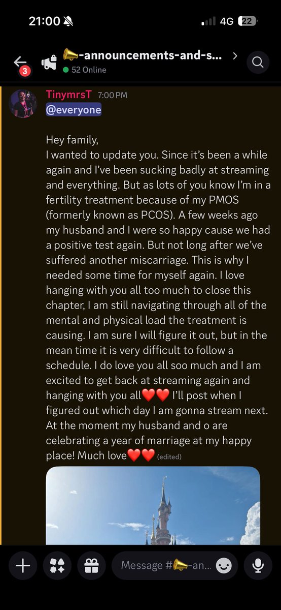 TinymrsT's tweet photo. The update from why I haven’t been around much… https://t.co/cH5aGMNtza