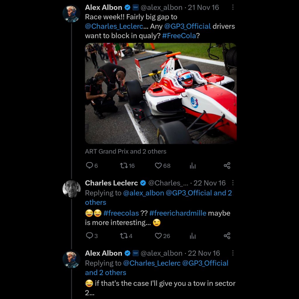 marrlec's tweet photo. Alex and Charles’s very unserious conversation back in 2016 😭 https://t.co/vBdWrQP74A