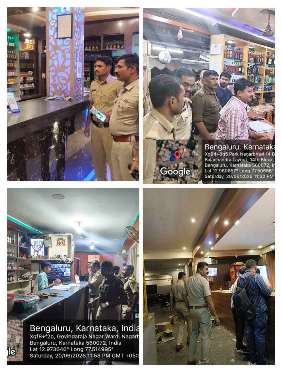 APNagarBCP's tweet photo. ಈ ದಿನ #apnagarbcp ಠಾಣಾ ಸರಹದ್ದಿನಲ್ಲಿ, ಮಾನ್ಯ ಸಿಪಿ ಸಾಹೇಬರು ಬೆಂಗಳೂರು ನಗರ, ರವರ ಆದೇಶದಂತೆ ಬಾರ್ ಅಂಡ್ ರೆಸ್ಟೋರೆಂಟ್ ಗಳಿಗೆ ಭೇಟಿ ನೀಡಿ ಪರಿಶೀಲನೆ ನಡೆಸಲಾಗಿರುತ್ತದೆ, ಹಾಗೂ ಅಹಿತಕರ ಘಟನೆ ನಡೆಯದಂತೆ ಮುಂಜಾಗೃತೆ ವಹಿಸುವಂತೆ ಸೂಕ್ತ ರೀತಿಯಲ್ಲಿ ತಿಳುವಳಿಕೆ ನೀಡಿರುತ್ತದೆ... https://t.co/vLHiV0sXk1