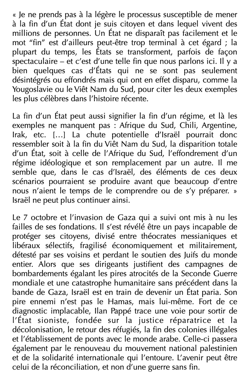 flr_louis's tweet photo. Traduction française de Ilan Pappé - La chute d’Israël

Pour la décolonisation et la coexistence

À paraître en octobre chez La Fabrique https://t.co/PGaIpzsl8q
