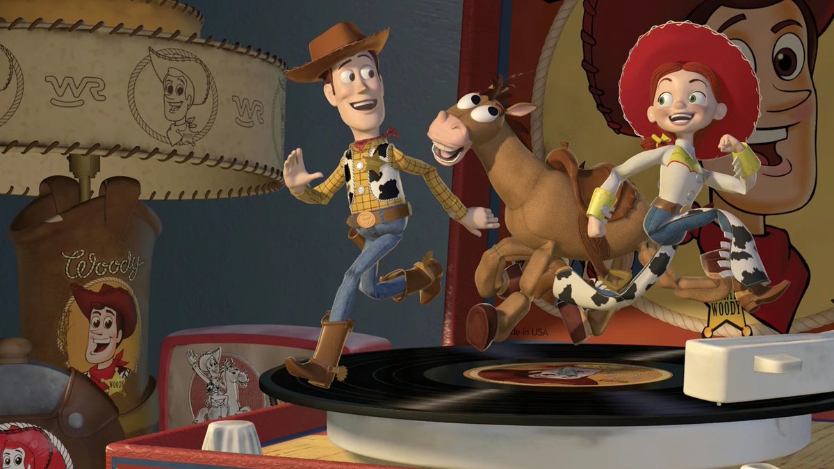 ResonantJustice's tweet photo. Rewatched all of the Toy Story movies again before I see #ToyStory5. 

Quick thoughts:

Toy Story still made me smile.

Toy Story 2 still made me laugh.

Toy Story 3 still made me cry.

Toy Story 4 still made me question why it gets any hate. It’s good, and I still cry. https://t.co/USQqRKTwV8