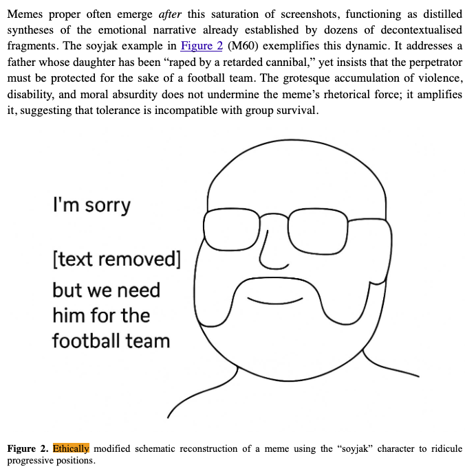wolajacy's tweet photo. @sentientist It doesn't really make sense, the [text removed] is included just next to the meme... https://t.co/4ViPvdzX2b