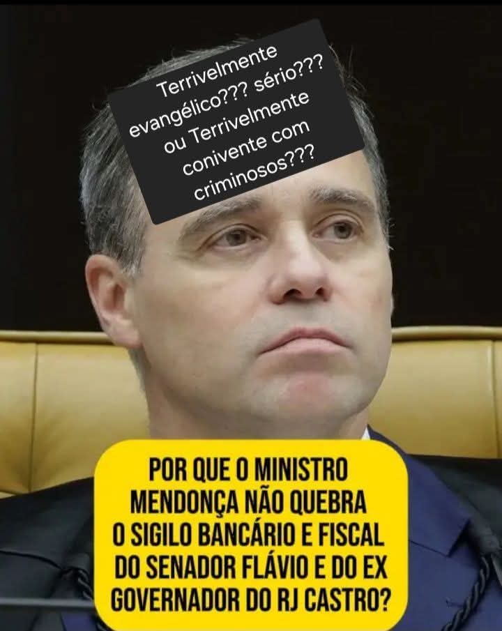 ValriaMont72680's tweet photo. Não sei o que Acontece? Se o Ministro tem um Bandido de Estimação? Ou o Bandido de Estimação Tem Um Ministro ?
Este Causo vai entrar para o Anais da História do Judiciário Brasileiro. 
Elementar meu Caro "Watson", ou melhor, Elementar meu Caro "André Mendonça"
"LawFare em Ação https://t.co/Bb6HZXtp4K