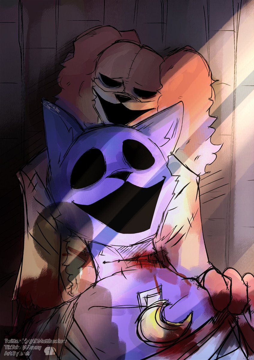 IDMatthewlaw's tweet photo. Concept Art in my head 🧠
DogDay and Catnap https://t.co/dqdwe7qoNL