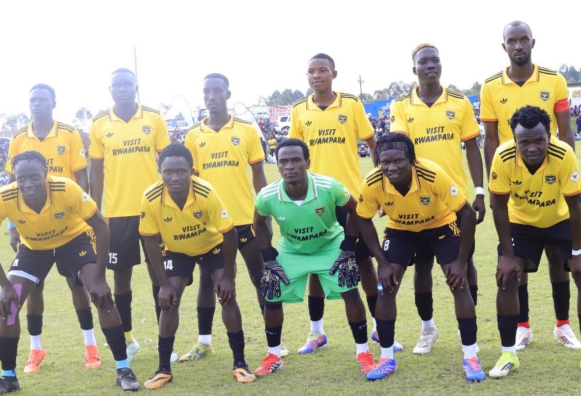 Hon_Ngabirano_C's tweet photo. Today, I joined fellow leaders and hundreds of football fans at Kakyeka Stadium for the exciting Ankole Cup game between Rwampara District and Mbarara City. 

We remain committed to supporting initiatives that unite communities and empower our youth. https://t.co/Gjst41OYqP