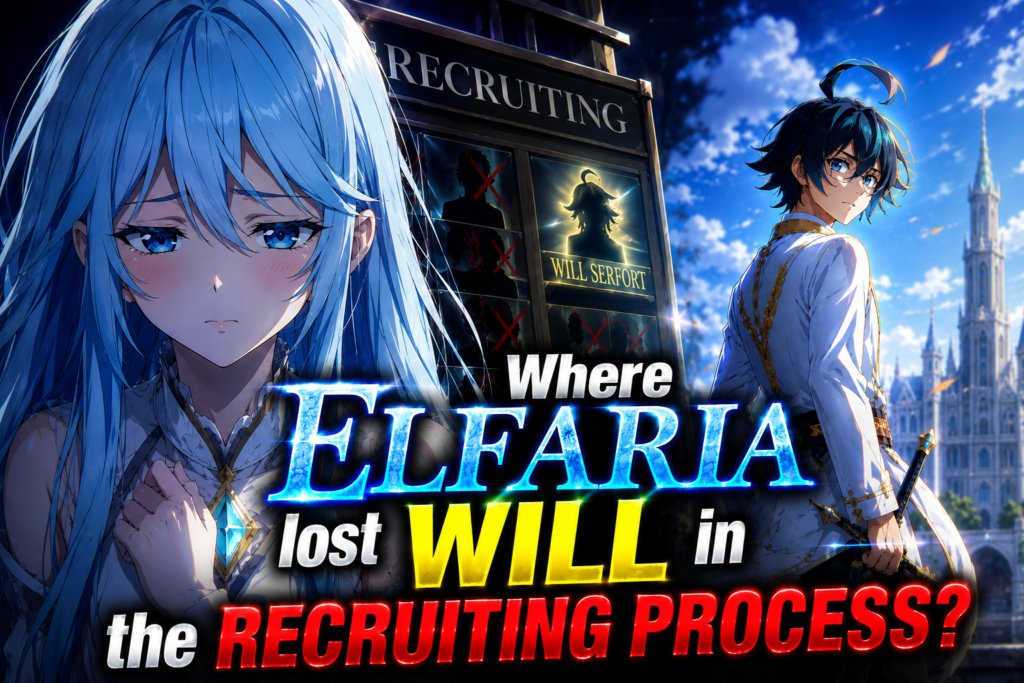 AnimeBlogWriter's tweet photo. Where Elfaria lost Will in the recruiting process?
https://t.co/5QxJIUJHhR
#wistoriawandandsword #anime https://t.co/0JPfAzOgZL