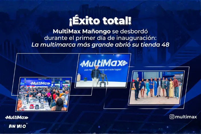 elestimulo's tweet photo. MultiMax inauguró su tienda número 48 en Mañongo | El Estímulo https://t.co/sjZHcKsdWU https://t.co/uttMRnQJfo