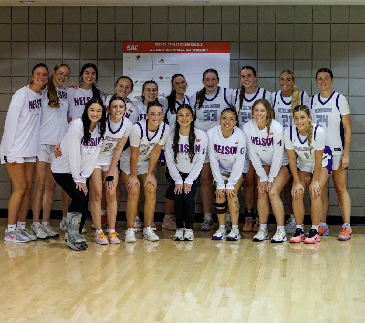 NelsonUSports's tweet photo. A reminder of what the Lady Lions accomplished this year. 🏀🦁

📊 Best win % in program history (22-7)
📈 13-game improvement
 🏅 SAC Coach of the Year
🎟️ First NAIA National Tournament appearance since 2009

#WhereLionsFindTheirRoar #TheRightWayToPlay https://t.co/yv8Ln98Ihg