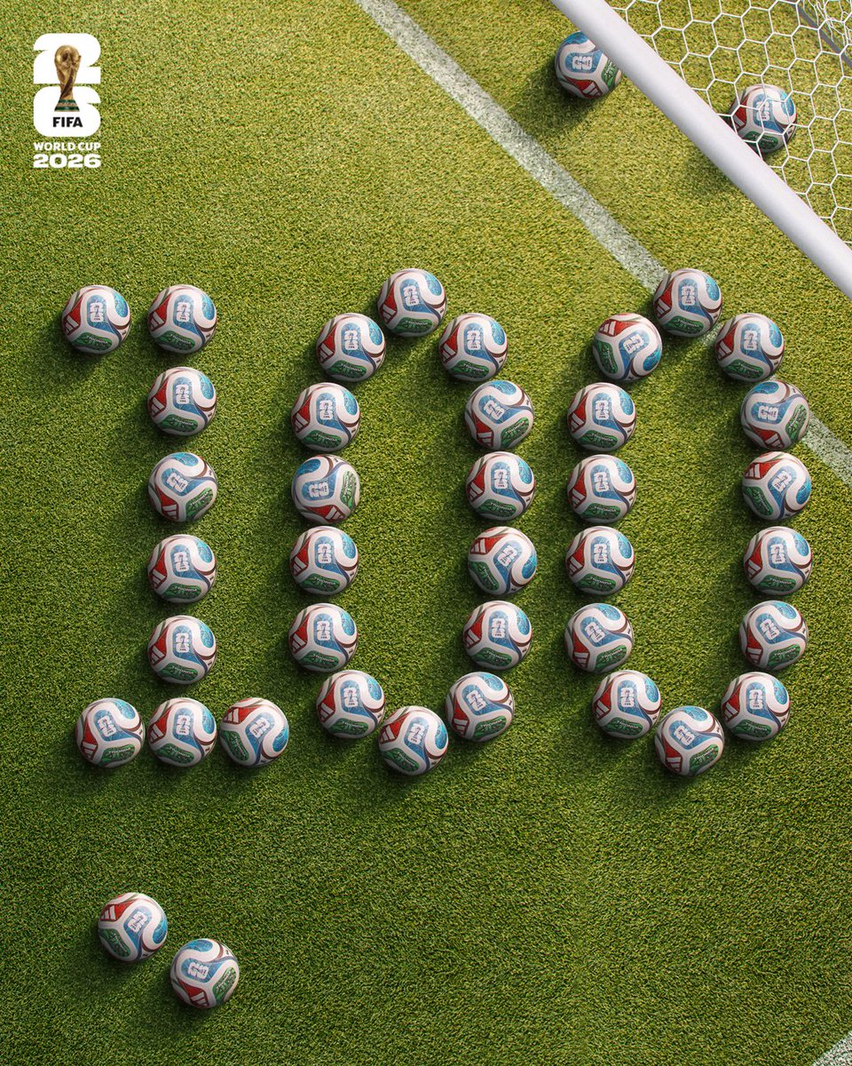 fifacom_es's tweet photo. 100 goles anotados en #CopaMundialFIFA 2026! ⚽️ 

¡Cody Gakpo de los Países Bajos🇳🇱 marcó el centésimo gol en la presente edición!