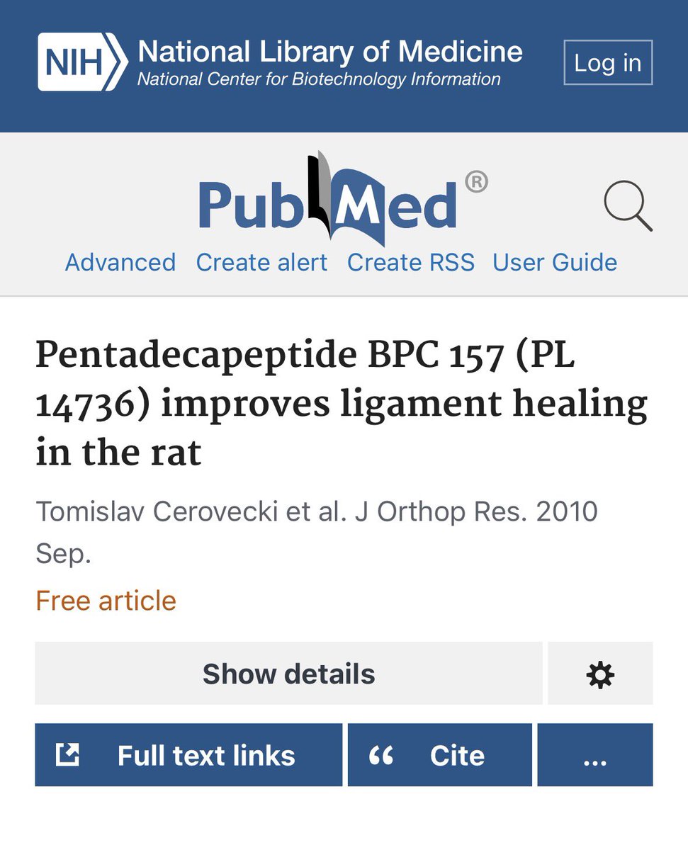 HealthyAlfred's tweet photo. BPC-157. 15 amino acids. found in your stomach juice.

scientists tested it on everything. it worked on everything.

→ nerves — REGREW
→ ligaments — REBUILT
→ tendons — REATTACHED
→ cornea — SEALED
→ liver — REVERSED
→ gut — REPAIRED
→ bone — CLOSED
→ heart — RESTORED

zero lethal dose in 30 years. zero cancer cases. zero toxic reactions.

Rogan calls it “Wolverine shit.” Huberman fixed his back with it. RFK Jr. is reclassifying it at the federal level.

your doctor has never heard of it. your stomach has been making it your entire life.

source in the comments ↓
