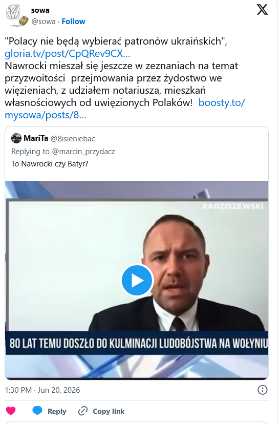 sowa's tweet photo. https://t.co/7HeI32ZVdD  którego dopuścił się z  notariuszem i innymi Karol Nawrocki, urodzony w Gdańsku 1983 r. dlatego należy zgłosić Ministrowi Sprawiedliwości i Prokuratorowi  Generalnemu RP sprawę wymuszenia rozbójniczego (art. 282 KK) https://t.co/9q1tDutg7n Gemini Google https://t.co/atssa7HKzq