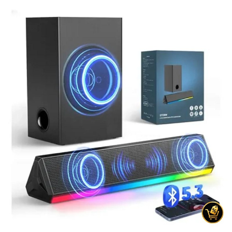 prmoofertas's tweet photo. 🔥 Soundbar Barra De Som Com Subwoofer 120w Rms Home Theater Para Tv Blutooth 5.3 Tv Sound Bar 2.1 Canais Preto 127/220v

❌ De: R$1.199
💰 Por: R$534,99
🏷️ Desconto: 55% OFF

👉 Compre aqui:
https://t.co/7h4RiTD9ev
